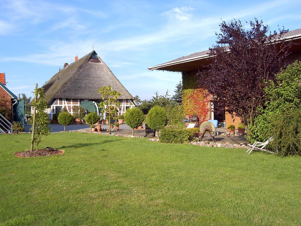 Ferienwohnungen Auf Dem Carlshof In Jork - Altes Land Exterior foto